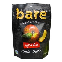 24 Pieces Apple Chips - Bare Snacks Natural Fuji Reds Apple Chips 3.4 Oz. - Food & Beverage Gear