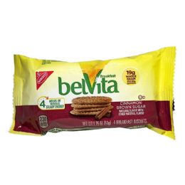 100 Bulk Biscuits - Belvita Cinnamon Brown Sugar Breakfast Biscuits 1.76 Oz.