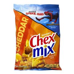 24 Wholesale Snack Mix - Chex Mix Savory Cheddar Snack Mix 3.75 oz
