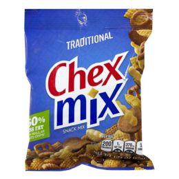 42 Pieces Chex Mix Traditional Snack Mix - 1.75 Oz. - Food & Beverage Gear