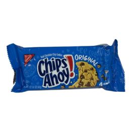 120 Wholesale Choco Chip Cookies - Chips Ahoy Chocolate Chip Cookies 1.4oz