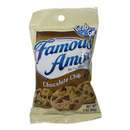 72 Wholesale Chocolate Chip Cookies - Famous Amos Chocolate Chip Cookies 3 Oz.