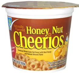 6 Wholesale Honey Nut Cheerios Cereal In A Cup - 1.8 Oz.