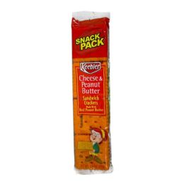 12 Wholesale Cheese & Peanut Butter Sandwich Cracker - 1.8 Oz.