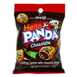 6 Wholesale Panda Chocolate Filled Cookies - 2.2 Oz.