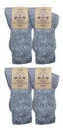 Yacht & Smith Unisex Kids Merino Wool Thermal Hiking Camping Socks , Size 6-8