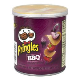 96 Bulk Pringles - Pringles Bbq Potato Chips 1.41 Oz.