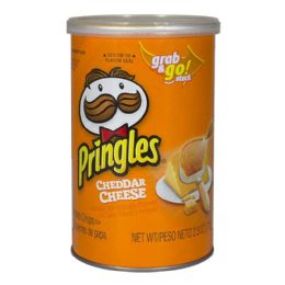 72 Bulk Pringles - Pringles Cheddar Cheese Potato Crisps 2.5 Oz.