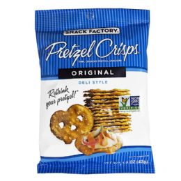 24 Wholesale Pretzel Chips - 1.5 Oz.