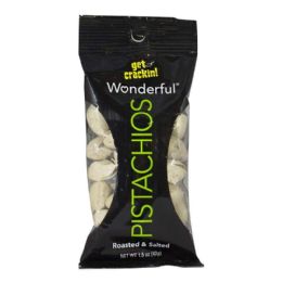 24 Pieces Wonderful Salted Pistachios 1.5 oz - Food & Beverage Gear