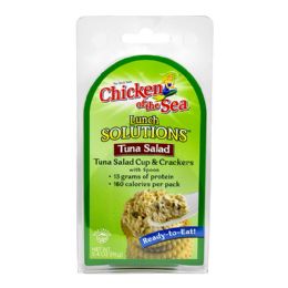 8 Pieces Tuna Salad Cup - 3.4 Oz. + Crackers - Food & Beverage Gear