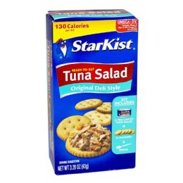 12 Pieces Tuna Deli Style Salad Kit - 2.75 Oz. Plus Crackers - Food & Beverage Gear