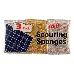 60 Pieces 3 Pack Scouring Sponge - Scouring Pads & Sponges