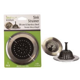 36 Units of Silicone And Stainless Steel Sink Strainer - Strainers & Funnels