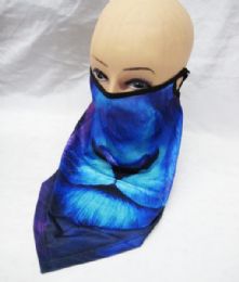 48 Pieces Face Cover Scarf With Ear Loops Balaclava Bandana Neck Gaiter Head Wrap Headwear - Face Mask