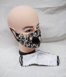 48 Pieces Reusable Fabric Face Mask Covering With Filter Insert Pocket Unisex Washable Breathable Print Cloth Mouth Shield Protection Comfy - Face Mask