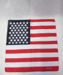 84 Wholesale American Flag Bandana