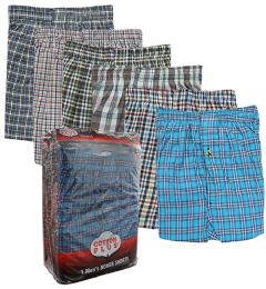 48 Wholesale Boxer Shorts Single Pack Size Large Pack Of 1