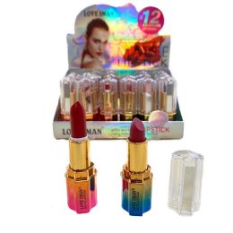 72 Pieces Fashion Matte Lipstick With Mirror - Assorted Cosmetics