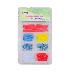 72 Wholesale Hardware AssortmenT- Wall Anchors