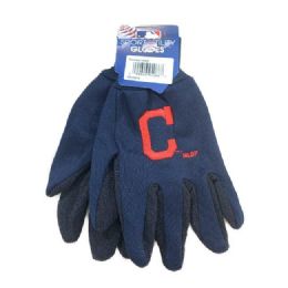 12 of Licensed Team Utility Gloves With Gripper Palm [cleve Indians]