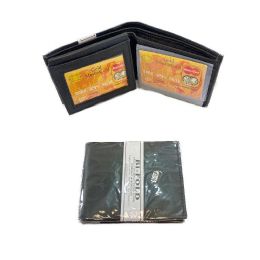 24 of Men's Leather Wallet [bI-Fold]