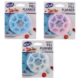 84 Pieces Weekly Pill Planner - Pill Boxes and Accesories