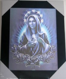 12 Wholesale 3d Mary Mother Canvas Picture