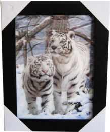 12 Wholesale 2 White Tigers Canvas Bedroom Wall Art Decoration Pictures Home Decor