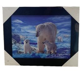 12 Wholesale Polar Bear Family Wall Art Decor Ready To Hang