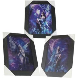 12 Wholesale Fairy And Witch Wall Art Decor Ready To Hang