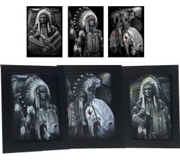 12 Wholesale Indian Hunter Canvas Picture Wall Art
