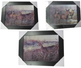 12 Units of 3d Deer Canvas Picture Wall Art - Wall Decor