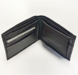 24 Pieces Bi Folded Wallet In Brown - Leather Wallets
