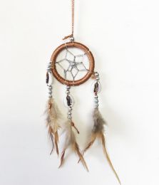 60 Wholesale Mini Single Hoop Dream Catcher Assorted Color