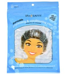 72 of 8 Piece Processing And Shower Caps Spa Savvy