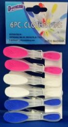 36 Packs Rubber Tipped Jumbo Clothespins - Clothes Pins