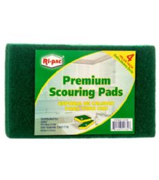 72 Pieces 4 Piece Scouring Pad Heavy Duty - Scouring Pads & Sponges