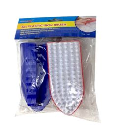 72 Pieces 2 Piece Plastic Iron Brush - Scouring Pads & Sponges