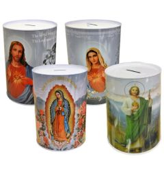 72 Wholesale Small Bank Religious Assorted Design