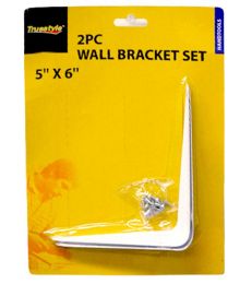 96 Pieces Wall Bracket Set - Screws Nails and Anchors