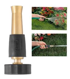 12 Pieces Orbit 4 Inch Brass Hose Spray Nozzle - Garden Hoses and Nozzles
