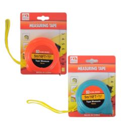 72 Pieces 5 M Measuring Tape In Assorted Color - Tape Measures and Measuring Tools