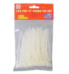 288 Units of 150 Piece 4 Inch Cable Ties - Cables and Wires