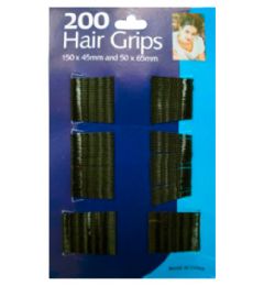 144 Pieces 200 Piece Bobby Pin's Small And Medium - Hair Products