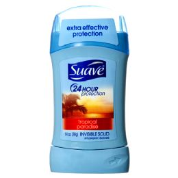72 Wholesale Suave 1.4 Oz. Tropical Paradise Deodorant