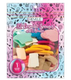 96 of 32 Piece Cosmetic Sponge And Blender Revele