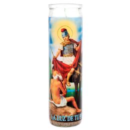 72 Pieces Veladora San Martin Caballero Candle - Candles & Accessories