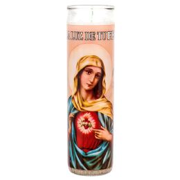 72 Pieces Veladora Ntra Sen Sagrado Corazon Candle - Candles & Accessories