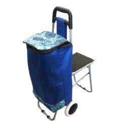 5 Bulk Rolling Bag With Chair 90x34x56cm